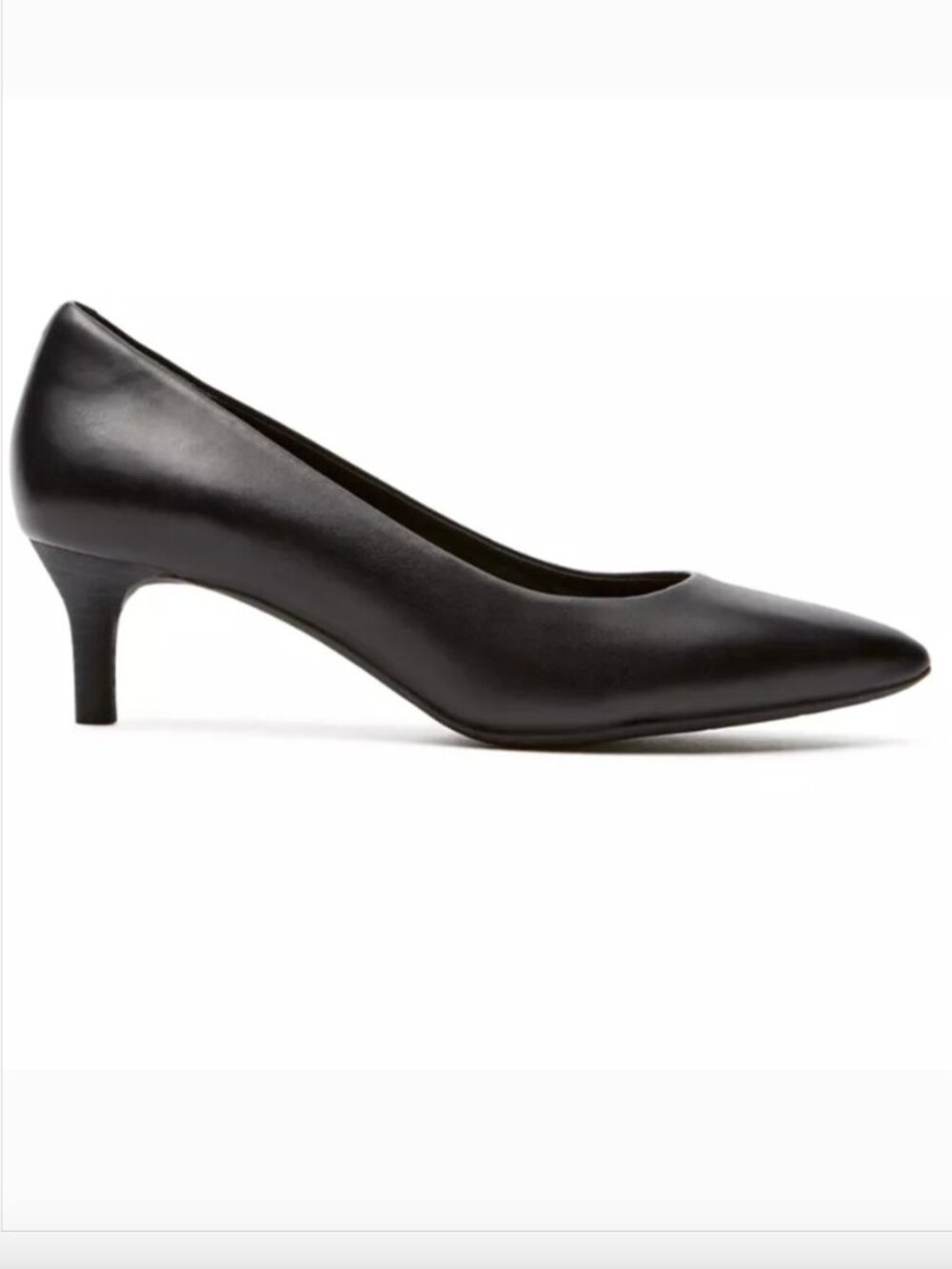 Leather shoes Total Motion 2" Pointy Toe Pump, Size 11